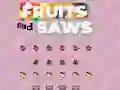 Игра Fruits and Saws онлайн