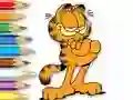 Игра Coloring Book: Garfield Hamburger онлайн