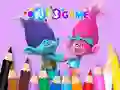 Игра Coloring Book: Cute Troll онлайн