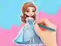 Игра Coloring Book: Chibi Princess онлайн