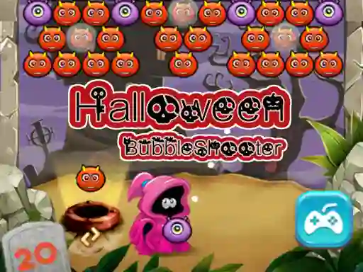 Игра Halloween Bubble Shooter онлайн
