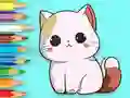Игра Coloring Book: Cute Kitten онлайн