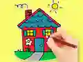 Игра Coloring Book: Dream House онлайн