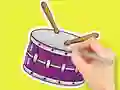 Игра Coloring Book: Star Drum онлайн