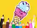 Игра Coloring Book: Cool Ice Cream онлайн