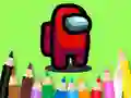 Игра Coloring Book: Among Us онлайн