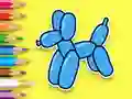 Игра Coloring Book: Balloon Puppy онлайн
