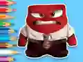 Игра Coloring Book: Inside Out Angry онлайн
