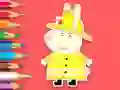 Игра Coloring Book: Rabbit Firefighter онлайн