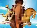 Игра Jigsaw Puzzle: Ice Age Adventures онлайн