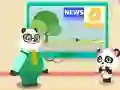 Игра Baby Panda Hurricane Safety онлайн