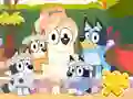 Игра Jigsaw Puzzle: Bluey Sweet Portrait онлайн