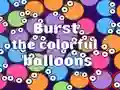 Игра Burst the Colorful Balloons онлайн