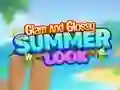 Игра Glam And Glossy Summer Look онлайн