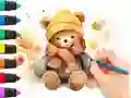 Игра Coloring Book: Autumn Bear онлайн
