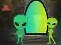 Игра Grandpa Trapped Alien Cave онлайн