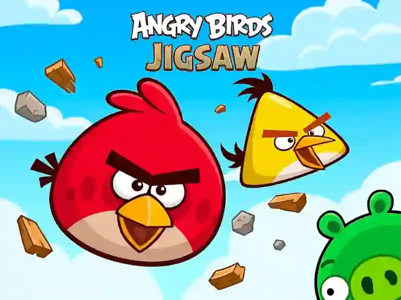 Игра Angry Birds Jigsaw онлайн