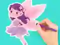 Игра Coloring Book: Flower Fairy онлайн