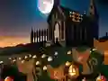 Игра Queen Escape from Pumpkin Land онлайн