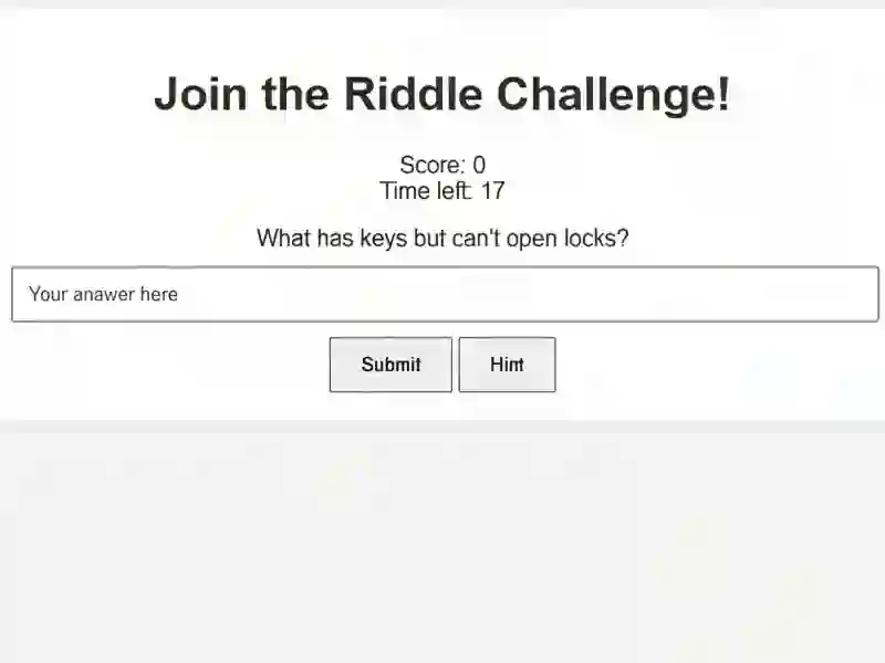 Игра Riddle Challenge онлайн