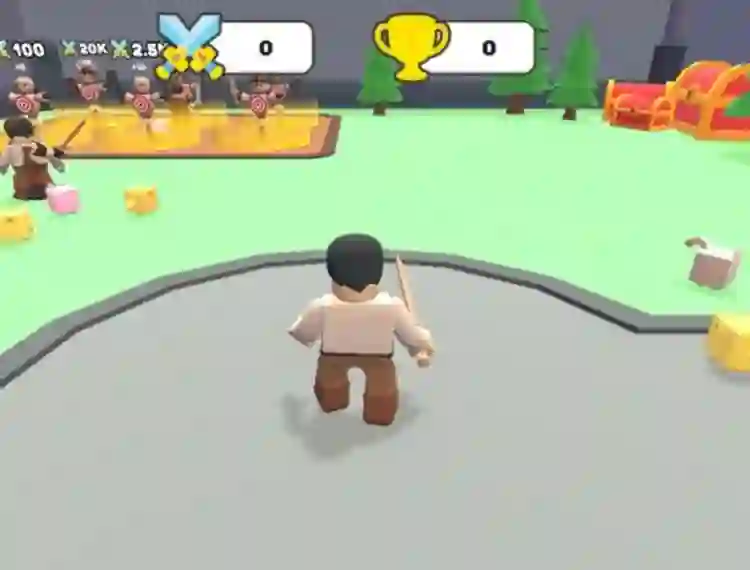 Игра Robby Battle Arena онлайн