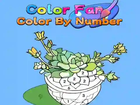 Игра Color Fan: Color By Number онлайн