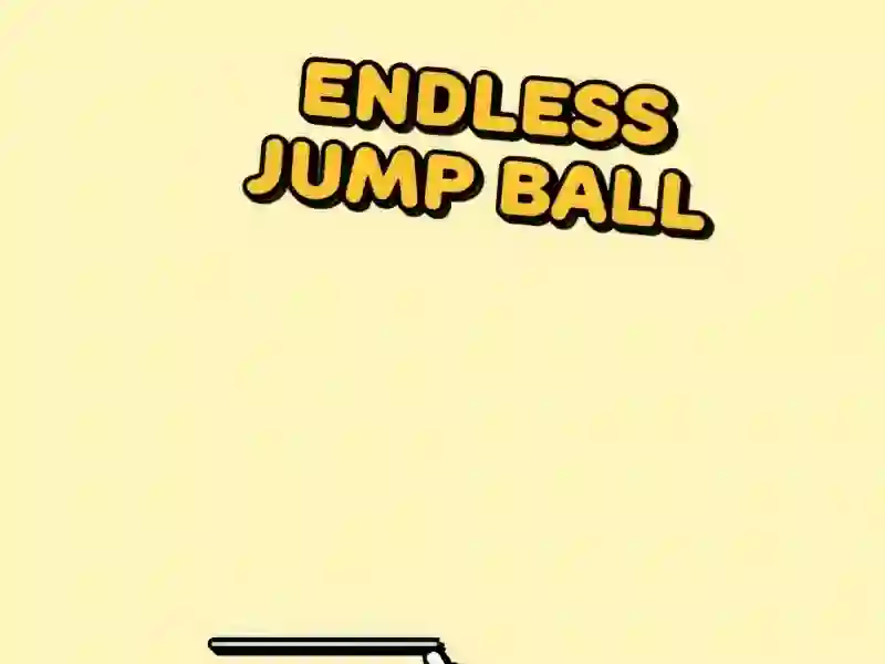 Игра Endless Jump Ball онлайн