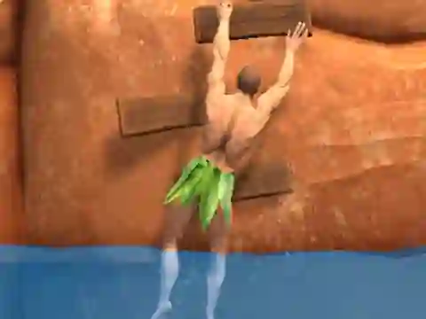 Игра Ragdoll Rock Climber онлайн