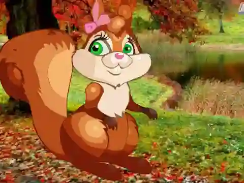 Игра Assist with Mom Squirrel онлайн
