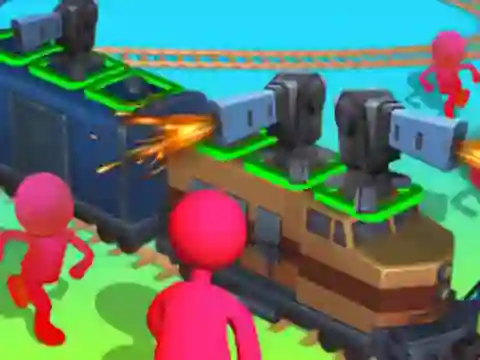 Игра Train Artillery Adventure онлайн