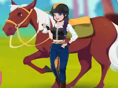 Игра Girly Equestrian онлайн