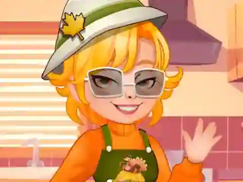 Игра Roxie's Kitchen Thanksgiving Cupcake онлайн