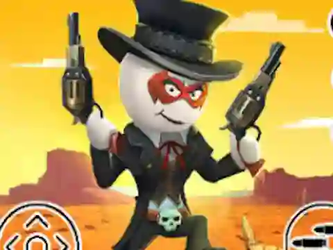 Игра Stickman Sniper: Western Gun онлайн
