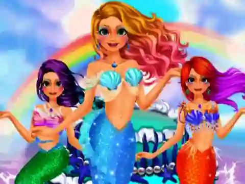 Игра Magic Mermaid Salon онлайн