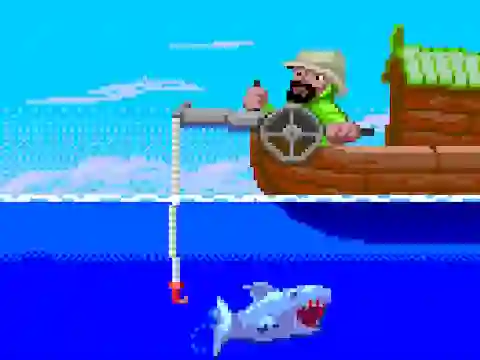 Игра Dock Fishing онлайн