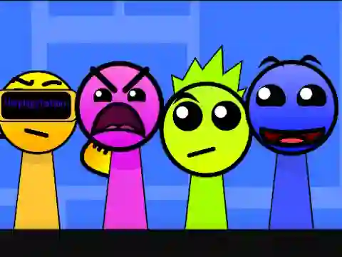 Игра Sprunki Dash онлайн