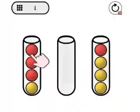 Игра Balls Sorter онлайн