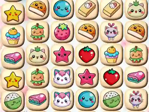Игра Sweet Tile Puzzle онлайн