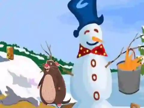 Игра Couple Escape from Snowy Land онлайн