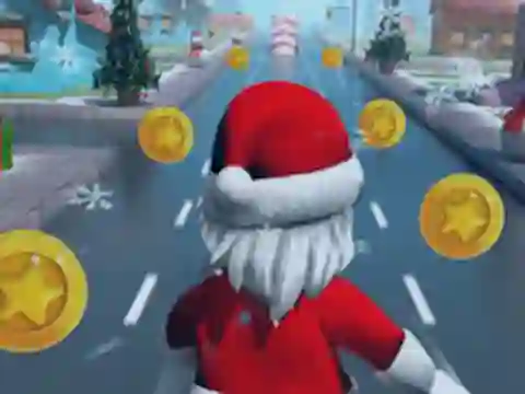 Игра Santa Roblox Running онлайн