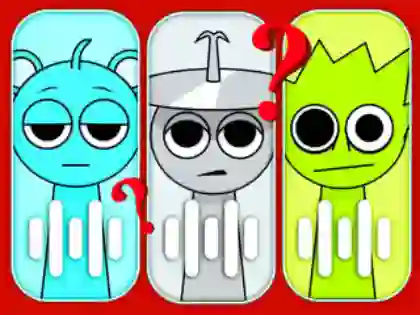 Игра Kids Quiz: Guess The Sprunki онлайн