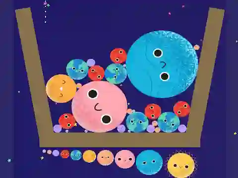 Игра Merge Planets онлайн