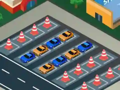 Игра Car Park Sort онлайн