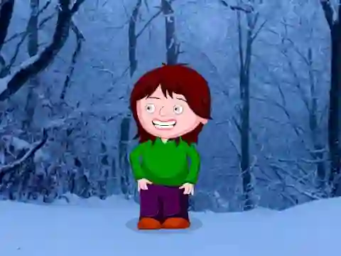 Игра Tiny Girl Escaped Christmas Island онлайн