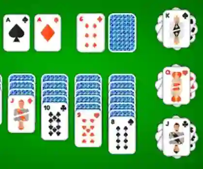 Игра Klondike Solitaire 4 Suits онлайн