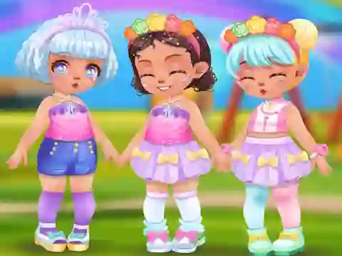 Игра Toddie LOL Look онлайн