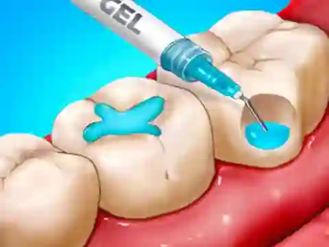Игра Incredible Kids Dentist онлайн