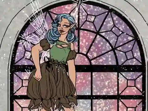 Игра Goth Fairy Holiday Edition онлайн
