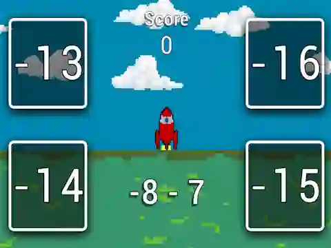 Игра Rocket Math онлайн