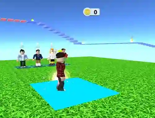 Игра Easy Obby Jump and Run Challenge Online онлайн